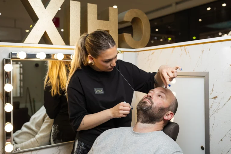 uređivanje brade koncem-3